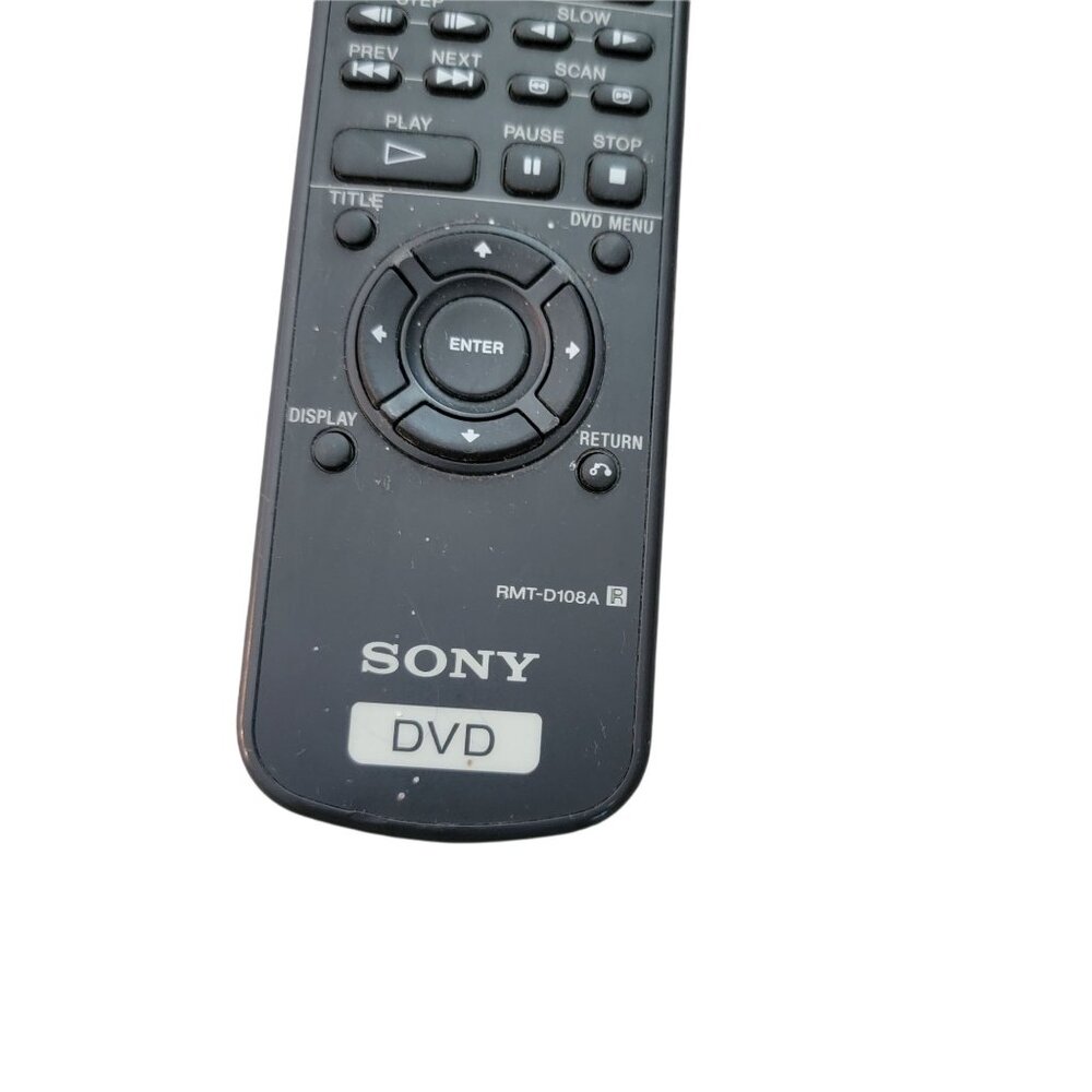 Genuine Sony DVD Remote Control RMT-D108A Tested and Works - Picture 3 of 3